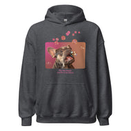 Unisex Hoodie • Henry the Frenchie • Bubbles! • Play. Nap. Repeat. • text