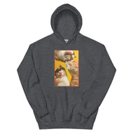 Unisex Hoodie • Three Under Cats • Milk!