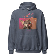 Unisex Hoodie • Henry the Frenchie • Bubbles! • Play. Nap. Repeat. • text