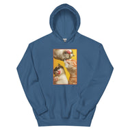 Unisex Hoodie • Three Under Cats • Milk!