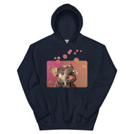 Unisex Hoodie • Frenchie Bubbles!