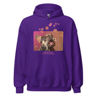 Unisex Hoodie • Henry the Frenchie • Bubbles! • Play. Nap. Repeat. • text