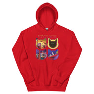 Unisex Hoodie • PURR-fect Living! • The Cats' House