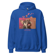 Unisex Hoodie • Henry the Frenchie • Bubbles! • Play. Nap. Repeat. • text