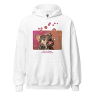 Unisex Hoodie • Henry the Frenchie • Bubbles! • Play. Nap. Repeat. • text