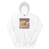 Unisex Hoodie • Sadie • Home Is Where The Cat Is