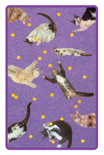 Unisex classic tee • Purple Under Cats • Yellow Balls
