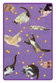 Unisex classic tee • Purple Under Cats • Yellow Balls