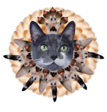Unisex classic tee • Cat Mandala