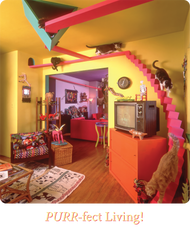 Unisex classic tee • PURR-fect Living!