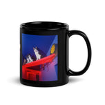 Black Glossy Mug • The Cats' House