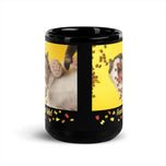 Black Glossy Mug • Feed Me!