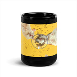 Black Glossy Mug • underVIEW Crunchies