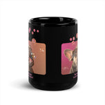 Black Glossy Mug • Frenchie Bubbles!
