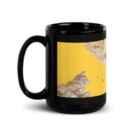 Black Glossy Mug • underVIEW Crunchies