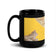 Black Glossy Mug • underVIEW Crunchies
