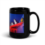 Black Glossy Mug • The Cats' House
