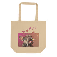 Eco Tote Bag • Frenchie Bubbles!