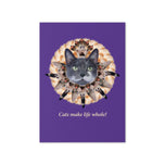 Greeting card • Cats Make Life Whole!