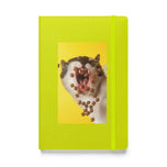 Hardcover bound notebook • Feed Me!