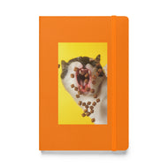 Hardcover bound notebook • Feed Me!