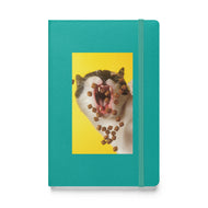 Hardcover bound notebook • Feed Me!