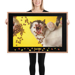 Framed photo paper poster • Feed Me! • 24x36