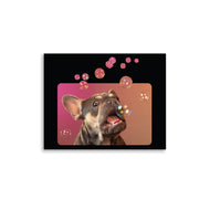 Photo paper poster • Frenchie Bubbles!
