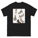 Unisex classic tee • Under Kittens • Collage • white background