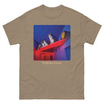 Unisex classic tee • Cats House • Neon Hall • PURR-fect Living!