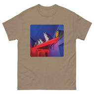 Unisex classic tee • Cats House • Neon Hall • no txt