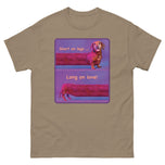 Unisex classic tee • Short on legs, Long on love!