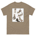 Unisex classic tee • Under Kittens • Collage • white background