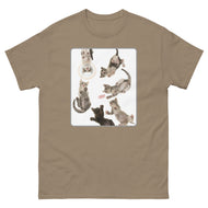 Unisex classic tee • Under Kittens • Collage • white background