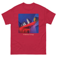 Unisex classic tee • Cats House • Neon Hall • PURR-fect Living!