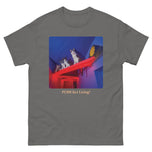 Unisex classic tee • Cats House • Neon Hall • PURR-fect Living!