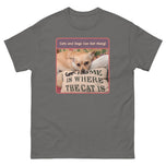 Unisex classic tee • Cats and Dogs Can Get Along!