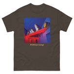 Unisex classic tee • Cats House • Neon Hall • PURR-fect Living!