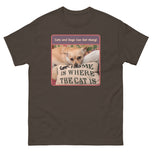 Unisex classic tee • Cats and Dogs Can Get Along!