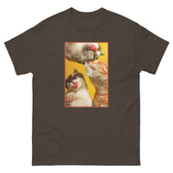 Unisex classic tee • Under Cats • Milk