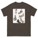 Unisex classic tee • Under Kittens • Collage • white background