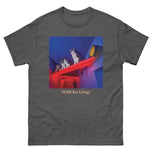 Unisex classic tee • Cats House • Neon Hall • PURR-fect Living!