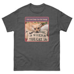 Unisex classic tee • Cats and Dogs Can Get Along!