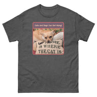 Unisex classic tee • Cats and Dogs Can Get Along!