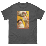 Unisex classic tee • Under Cats • Milk
