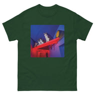 Unisex classic tee • Cats House • Neon Hall • no txt