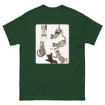 Unisex classic tee • Under Kittens • Collage • white background