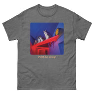 Unisex classic tee • Cats House • Neon Hall • PURR-fect Living!