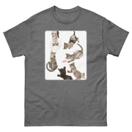 Unisex classic tee • Under Kittens • Collage • white background