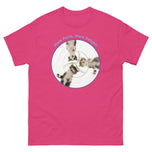 Unisex classic tee • More Purrs, More Delight!